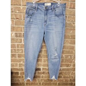 Abercrombie and Fitch Curve Love Ankle Jean High Rise, Women's 31/12R